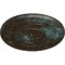 Ekena Millwork Milan Ceiling Medallion, Hand-Painted Bronze Blue Patina, 47 5/8"OD x 2 3/4"P CM47MIBBS - alternate 2